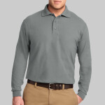 Silk Touch Long Sleeve Polo