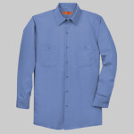 Long Size, Long Sleeve Industrial Work Shirt