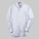 Plaid Pattern Easy Care Shirt