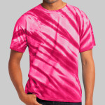 Tiger Stripe Tie Dye Tee