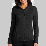 Women's Sweater Fleece Jacket