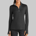 Ladies Dri FIT Stretch 1/2 Zip Cover Up