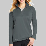 Ladies Smooth Fleece 1/2 Zip