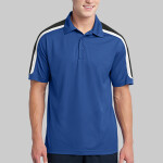 Tricolor Shoulder Micropique Sport Wick ® Polo